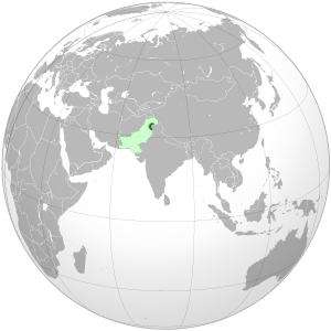 Азад Джамму и Кашмир на карте