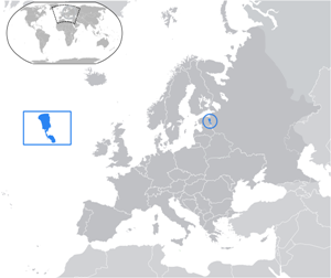 Чудско-Псковское - озеро на карте